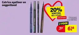 Kruidvat Catrice eyeliner en oogpotlood aanbieding