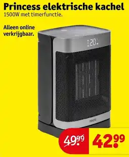 Kruidvat Princess elektrische kachel aanbieding