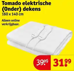 Kruidvat Tomado elektrische (Onder) dekens aanbieding