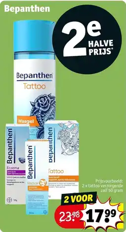 Kruidvat Bepanthen Tattoo aanbieding