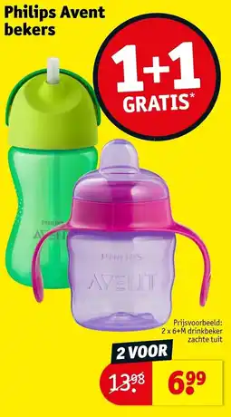 Kruidvat Philips Avent bekers aanbieding