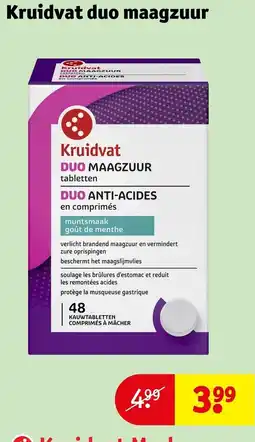 Kruidvat Kruidvat duo maagzuur aanbieding