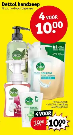 Kruidvat Dettol handzeep aanbieding