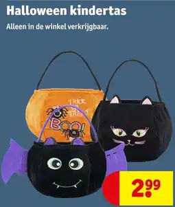 Kruidvat Halloween kindertas aanbieding