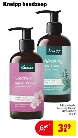 Kruidvat Kneipp handzeep aanbieding