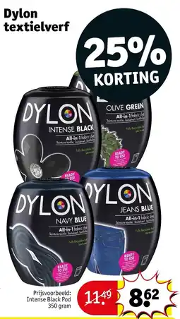 Kruidvat Dylon textielverf aanbieding