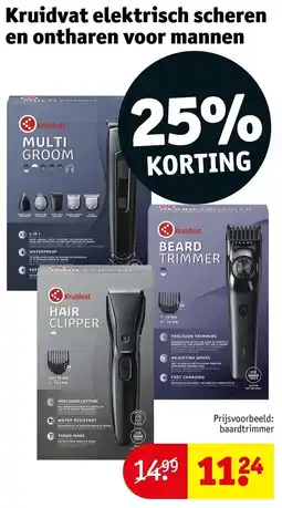 Kruidvat Kruidvat baardtrimmer aanbieding