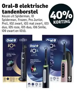 Kruidvat Oral-B elektrische tandenborstel aanbieding