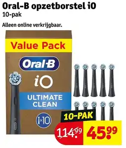 Kruidvat Oral-B opzetborstel iO aanbieding