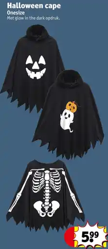 Kruidvat Halloween cape aanbieding