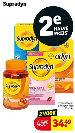 Kruidvat Supradyn Energy aanbieding