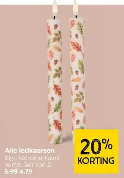 Xenos Alle ledkaarsen aanbieding