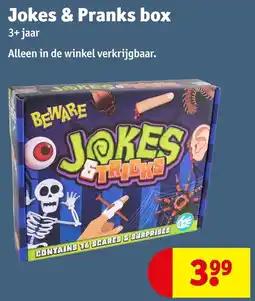 Kruidvat Jokes & Pranks box aanbieding