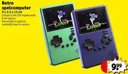 Kruidvat Retro spelcomputer aanbieding