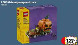 Kruidvat lego griezelpompoentruck aanbieding