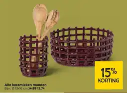 Xenos Alle keramieken manden aanbieding