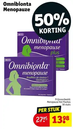 Kruidvat Omnibionta menopauze aanbieding