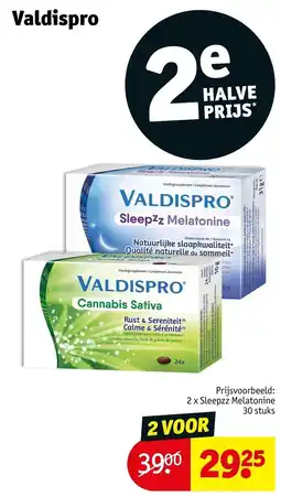 Kruidvat Valdispro sleepzz melatonine aanbieding