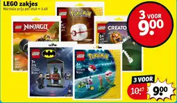 Kruidvat LEGO zakjes aanbieding