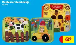 Kruidvat Montessori leerboekje aanbieding