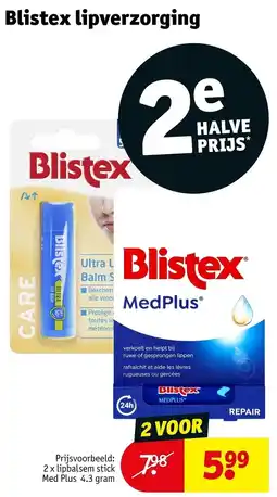 Kruidvat Blistex lipverzorging aanbieding