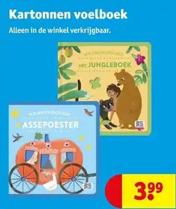 Kruidvat Kartonnen voelboek aanbieding