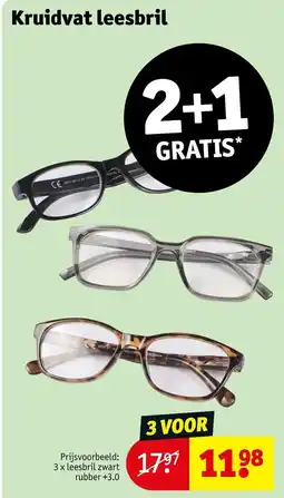 Kruidvat Kruidvat leesbril aanbieding