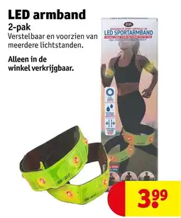 Kruidvat LED armband aanbieding
