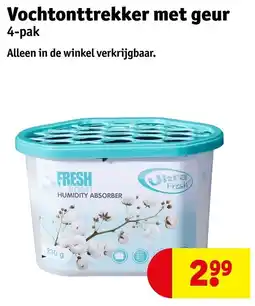 Kruidvat Vochtonttrekker met geur aanbieding
