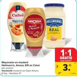 Carrefour Mayonaise en mosterd aanbieding