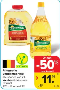 Carrefour Friturolie Vandemoortele aanbieding