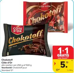 Carrefour Chokotoff Côte d'Or aanbieding