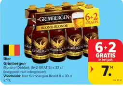 Carrefour Bier Grimbergen aanbieding