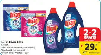 Gel of Power Caps Dixan