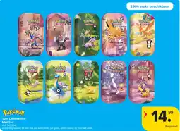 Carrefour Pokemon 30th Celebration - Mini Tin aanbieding