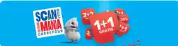 Carrefour 1+1 Gratis aanbieding