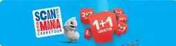 Carrefour 1+1 Gratis aanbieding