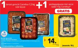 Carrefour bereid gerecht Carrefour aanbieding