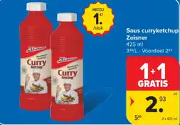 Carrefour Saus curryketchup aanbieding