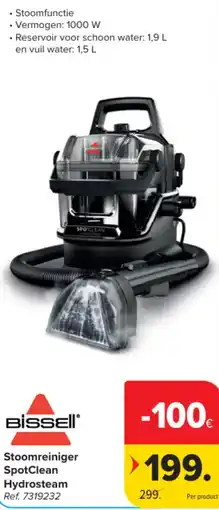 Carrefour Stoomreiniger SpotClean Hydrosteam aanbieding