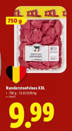 Lidl Runderstoofvlees XXL aanbieding