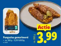 Lidl Pangasius gemarineerd aanbieding