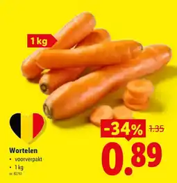Lidl Wortelen aanbieding