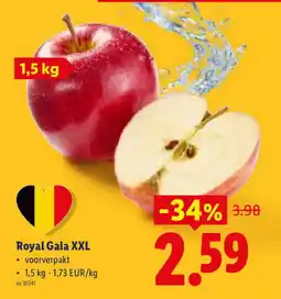 Lidl Royal Gala XXL aanbieding
