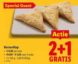 Lidl Kersenflap aanbieding