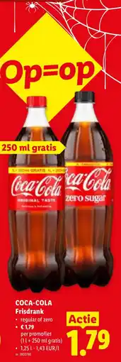 Lidl Coca-Cola Frisdrank aanbieding