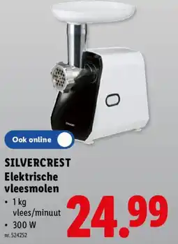 Lidl Elektrische vleesmolen aanbieding