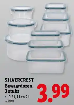 Lidl Silvercrest bewaardozen aanbieding