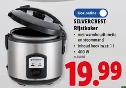 Lidl Silvercrest rijstkoker aanbieding