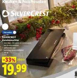 Lidl Silvercrest vacuüm machine aanbieding